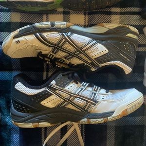 ASICS gel Gel Rocket B053Q White Running Shoes Sneakers